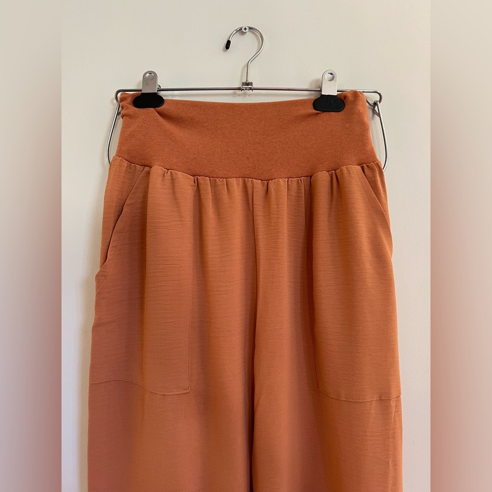 Zenana Outfitters Orange Joggers - Picture 2 of 5